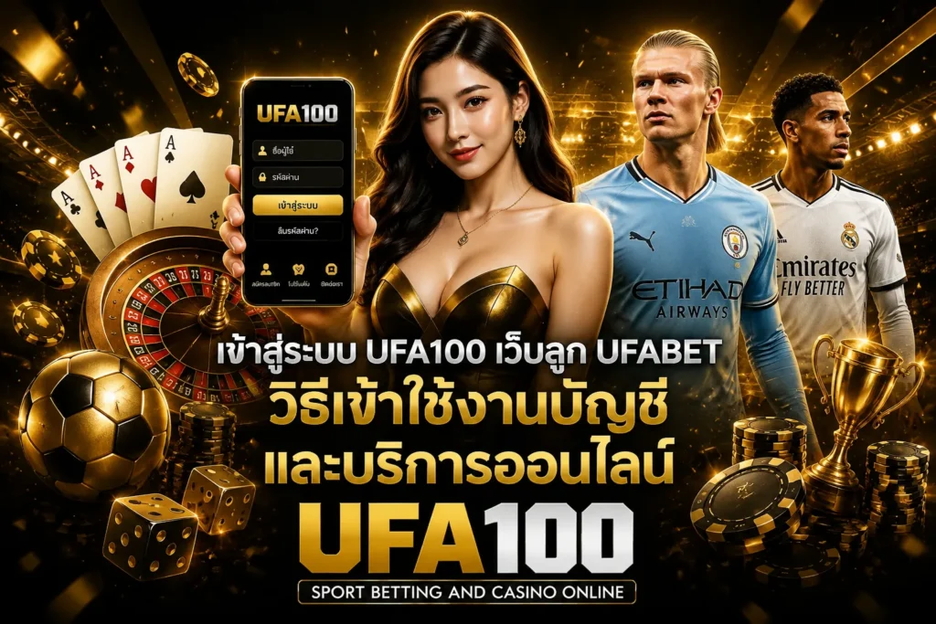 เข้าสู่ระบบ UFA100